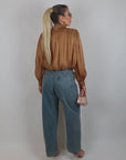 Camicia Elly bronzo