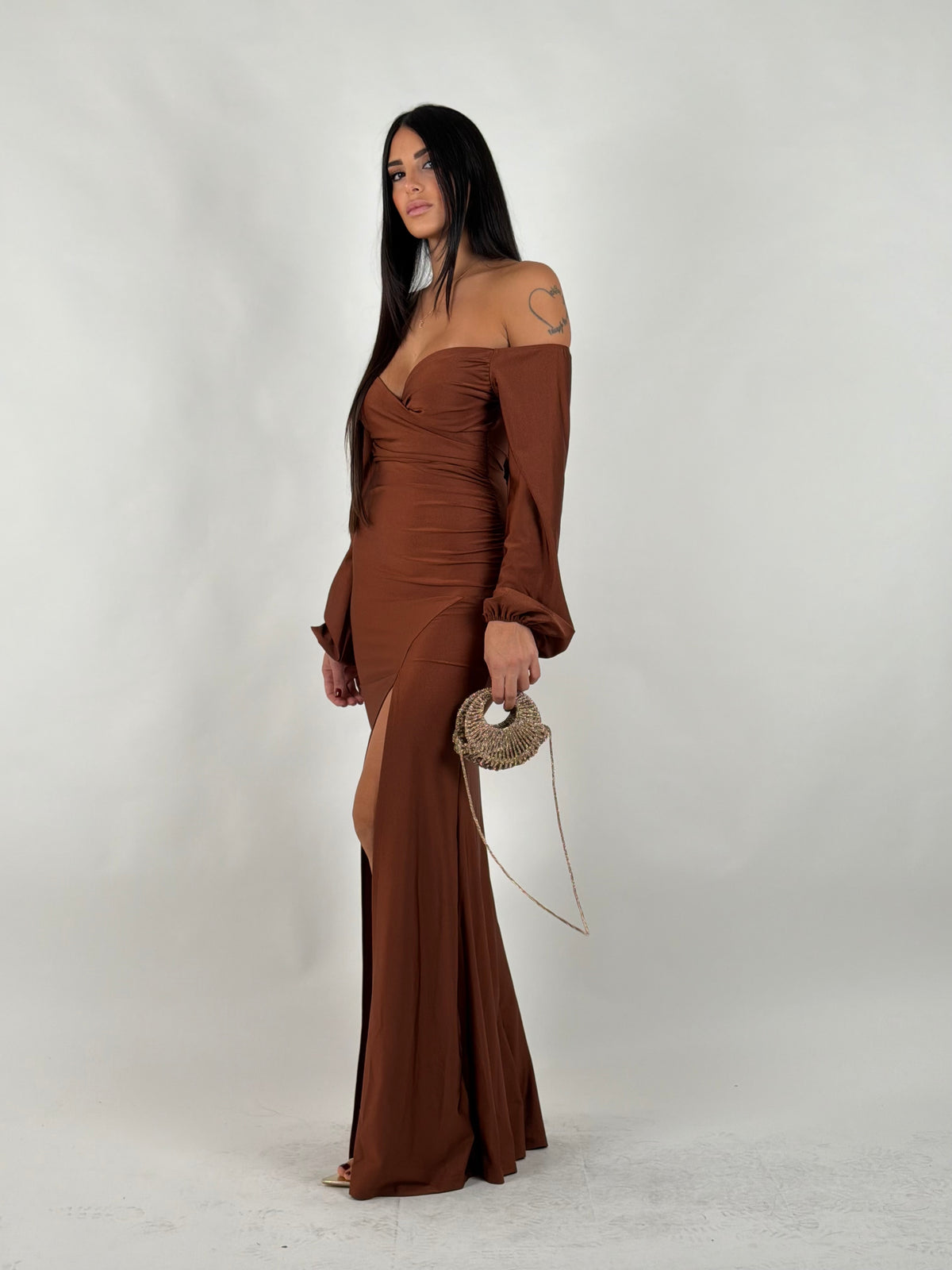 Dress Dea Brown