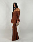 Dress Dea Brown