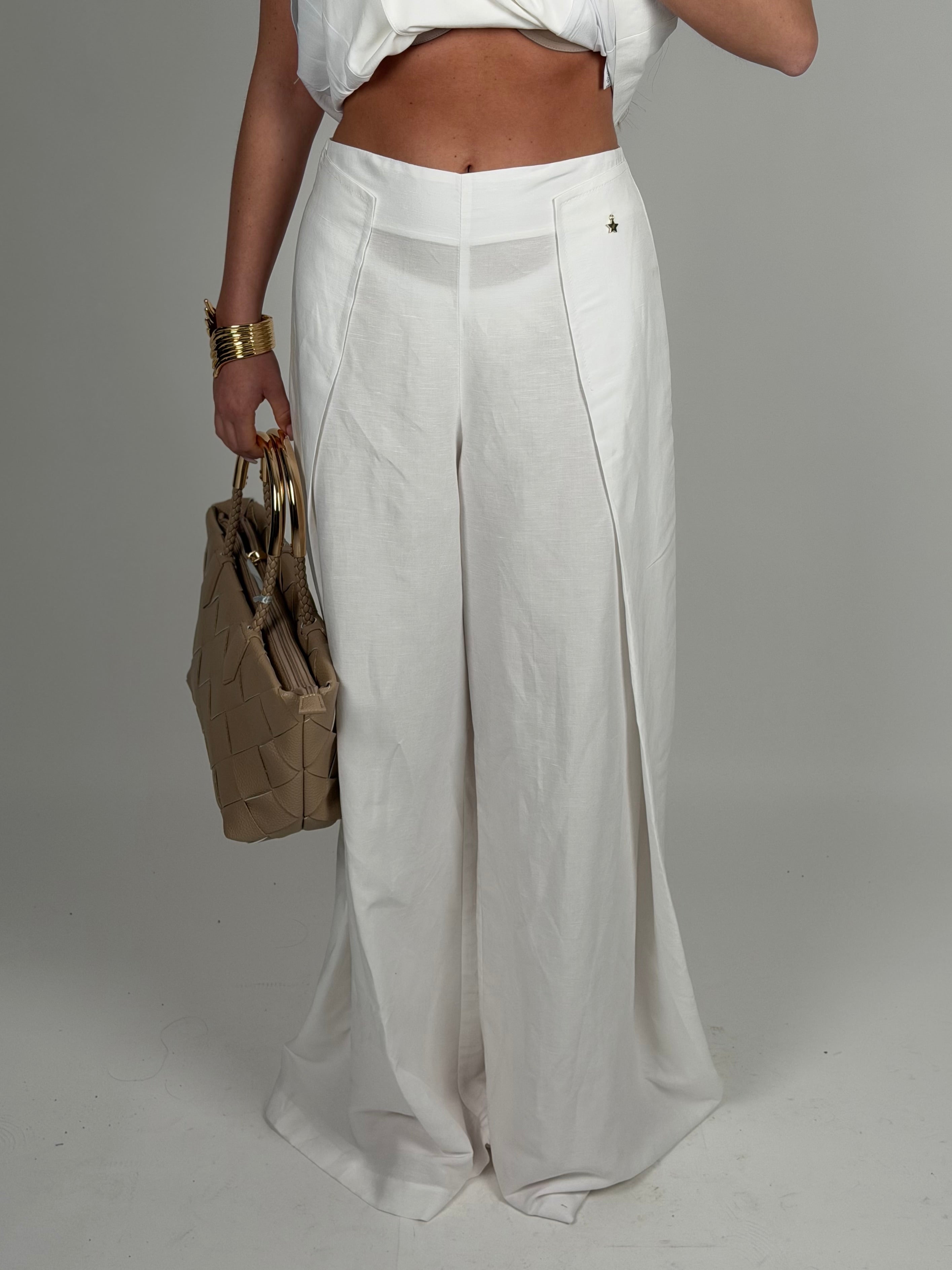 Pantalone Astrid bianco