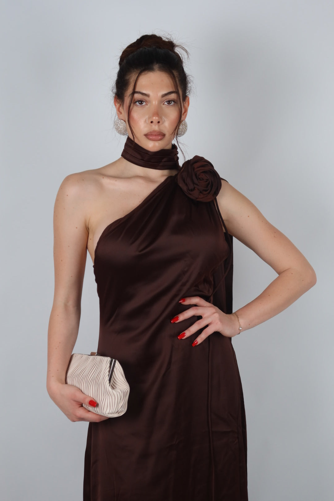Dress Lidia Brown