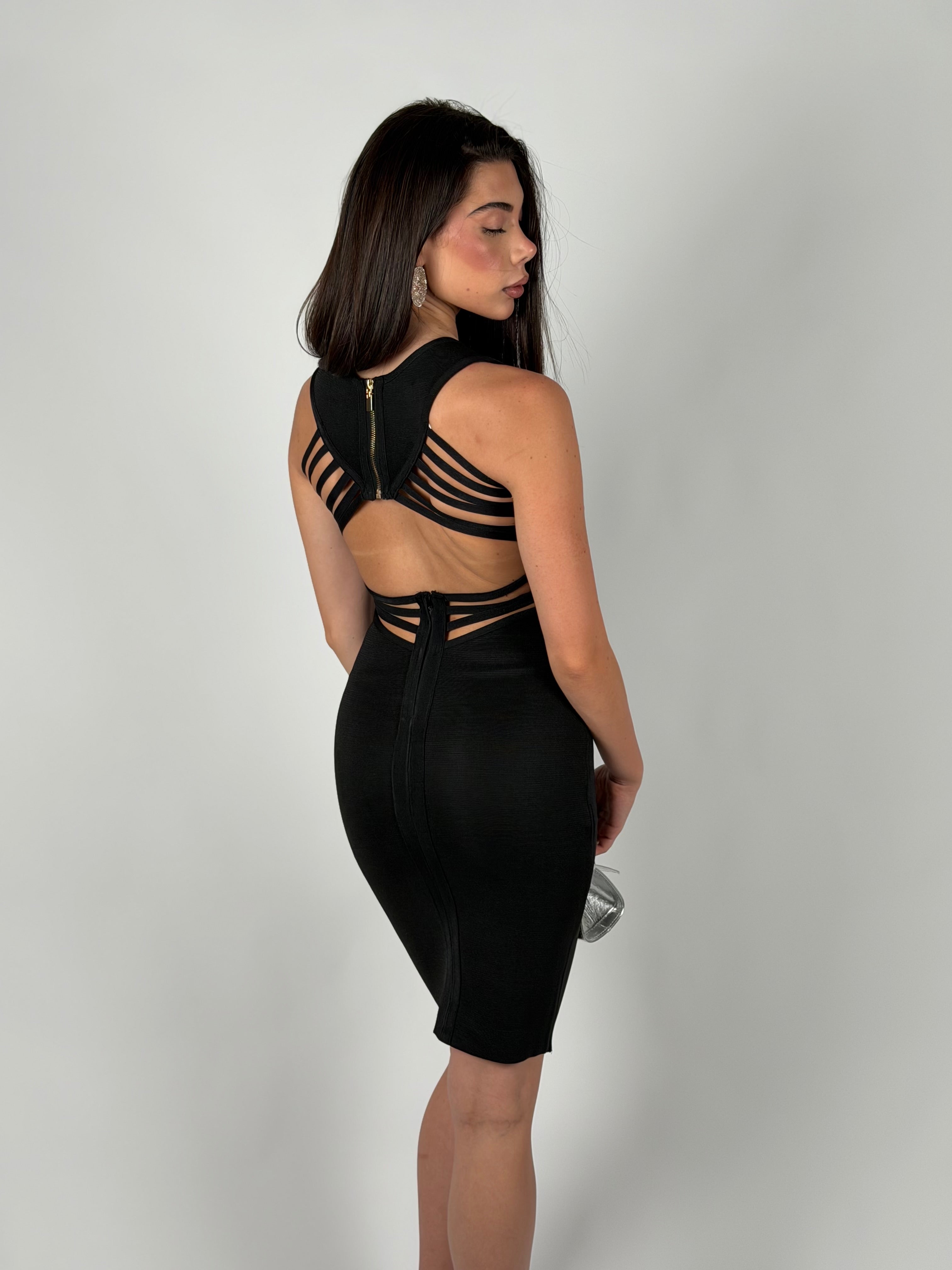 Bandage scollo V nero