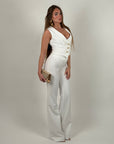 Pantalone Mirabelle White