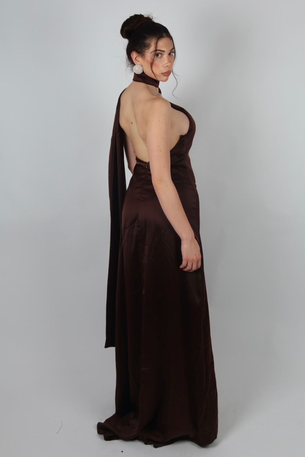 Dress Lidia Brown