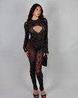 Jumpsuit luxury nera