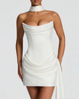 Mini dress Mayla bianco