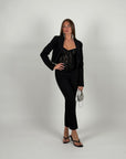 Pantalone skinny Rosy nero