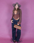 Denim stringhe