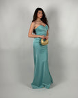 Dress Sofia verde tiffany