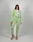 Pantalone skinny Rosy verde