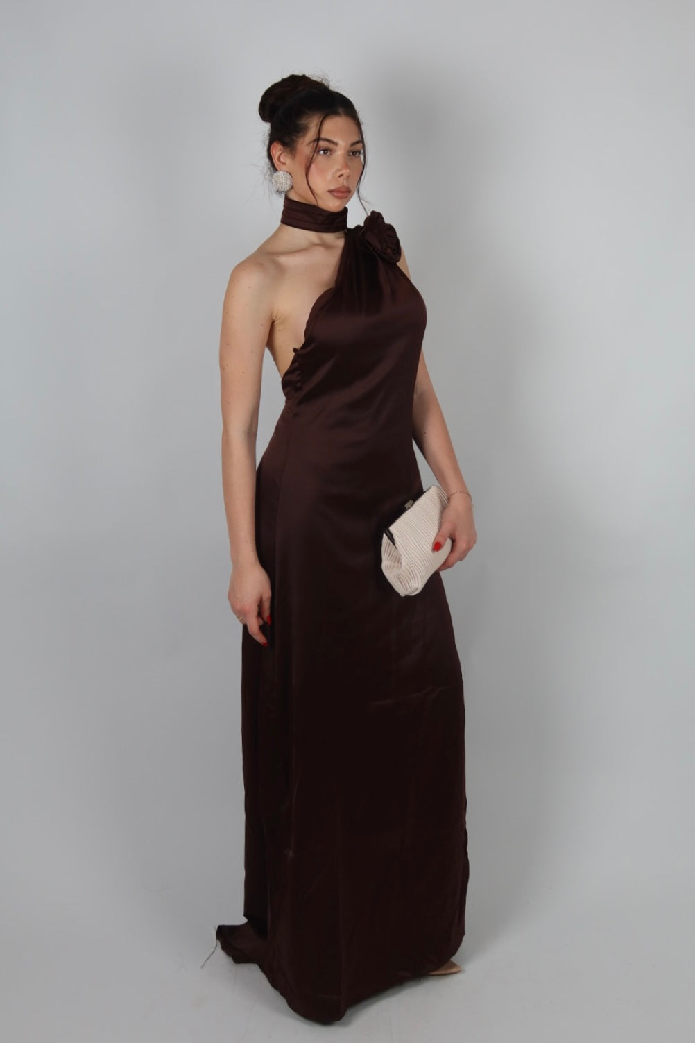 Dress Lidia Brown