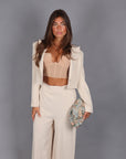 blazer beige