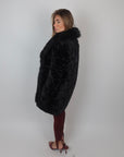 Pelliccia Coat nero