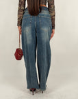 Jeans balloon wide