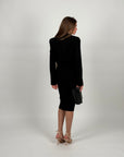 Giacca Crop Rosy nera