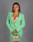 Single blazer salvia