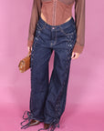 Denim stringhe