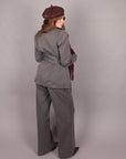 Tailleur giappo grigio