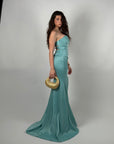 Dress Sofia verde tiffany