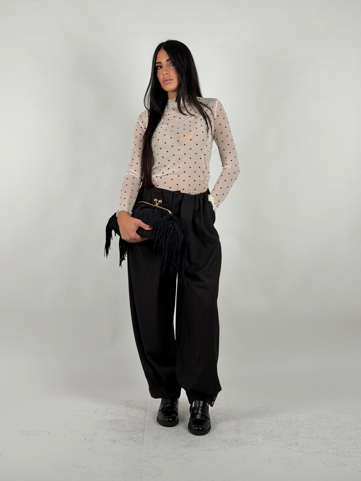 Pantalone aladin nero