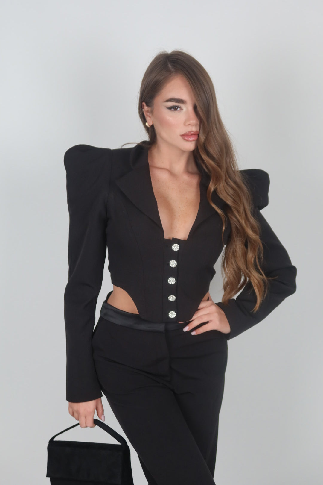 Pantalone Rossana nero