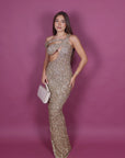 Dress Luce paillettes gold