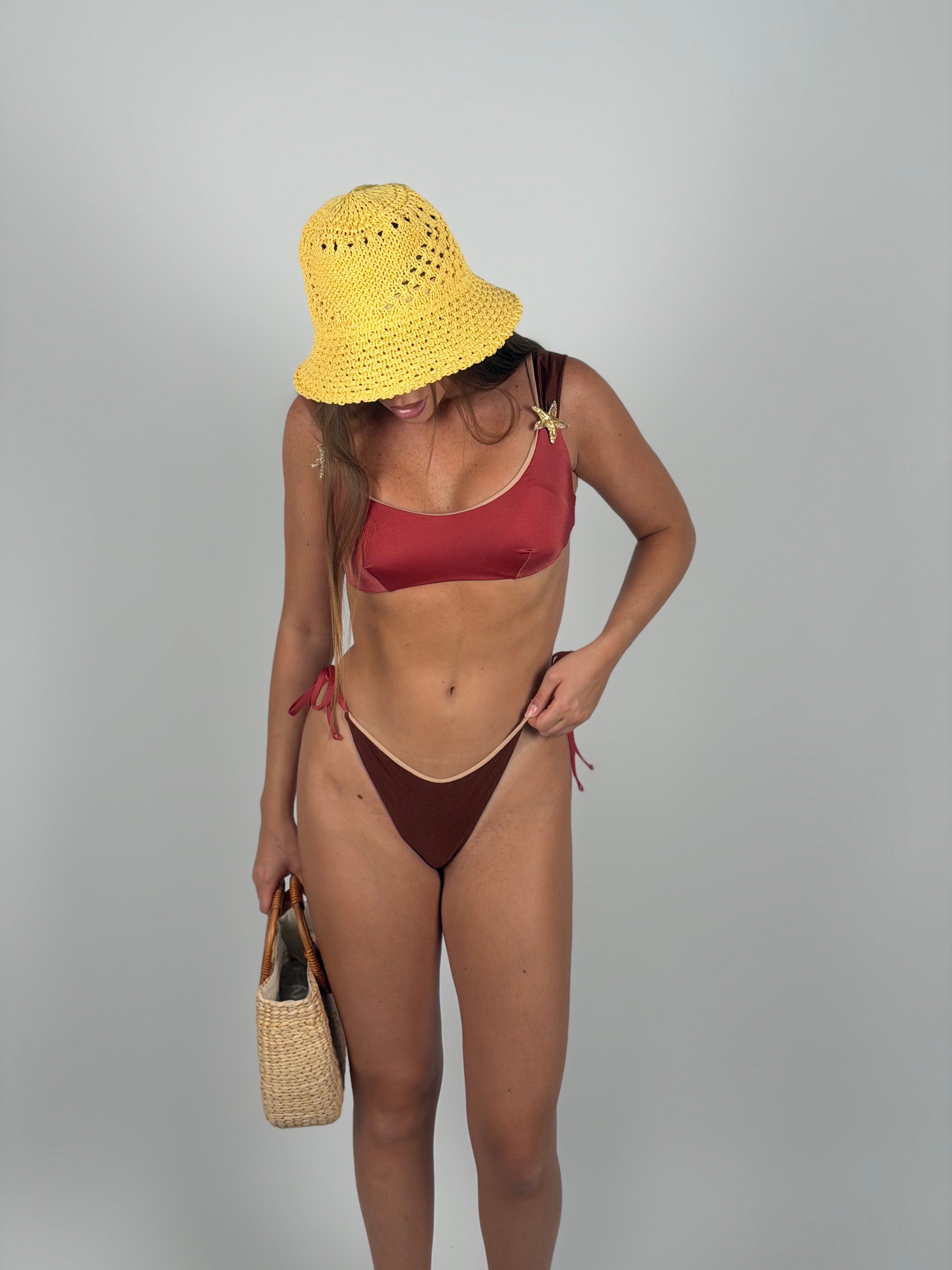 Bikini Hawaii marrone