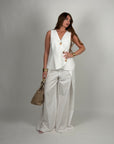 Pantalone Astrid bianco