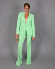 Single blazer menta