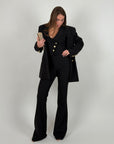 Gilet Mirabelle nero