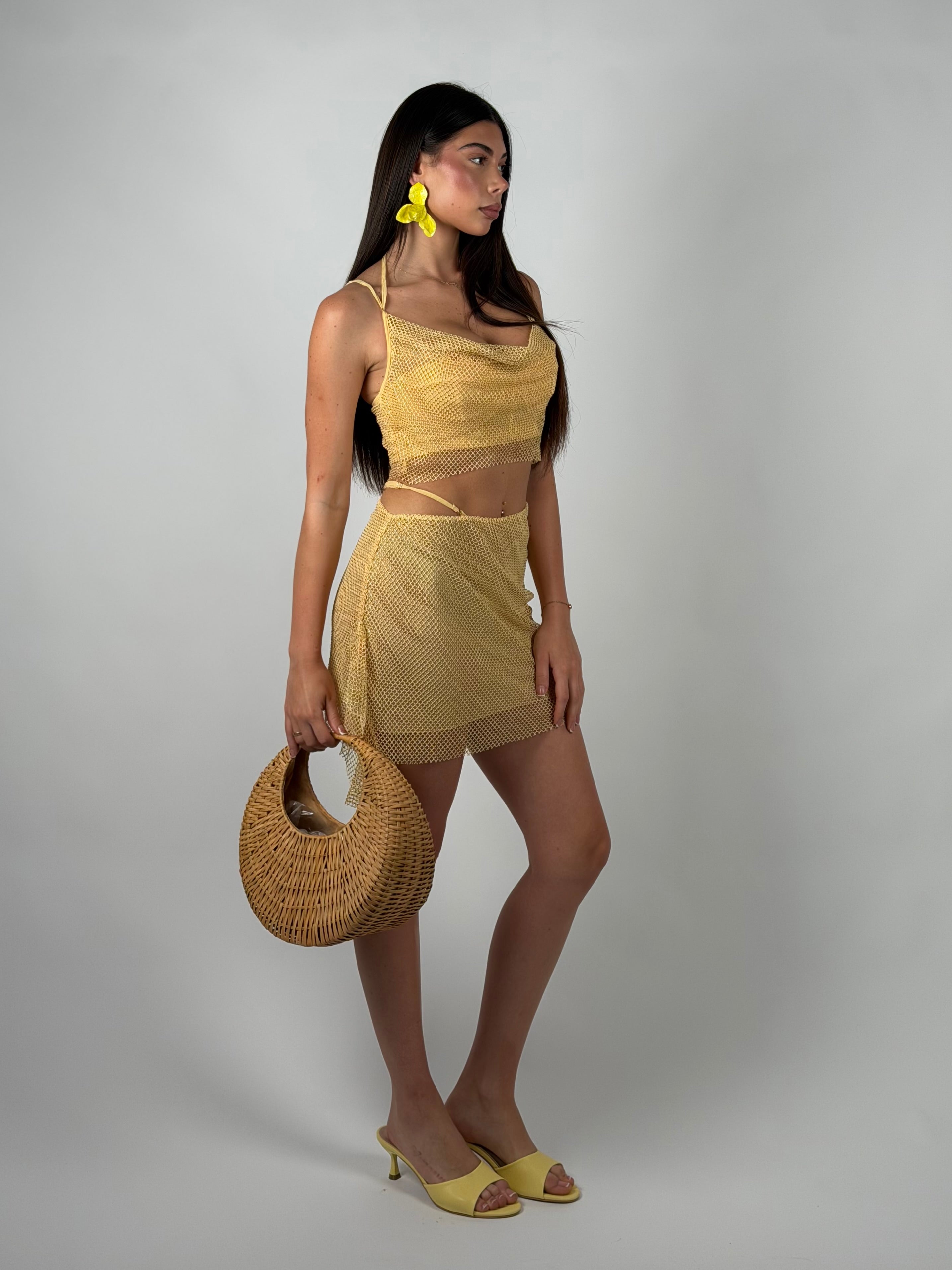 Coordinato Coachella gold