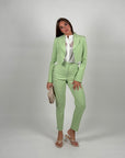 Pantalone skinny Rosy verde