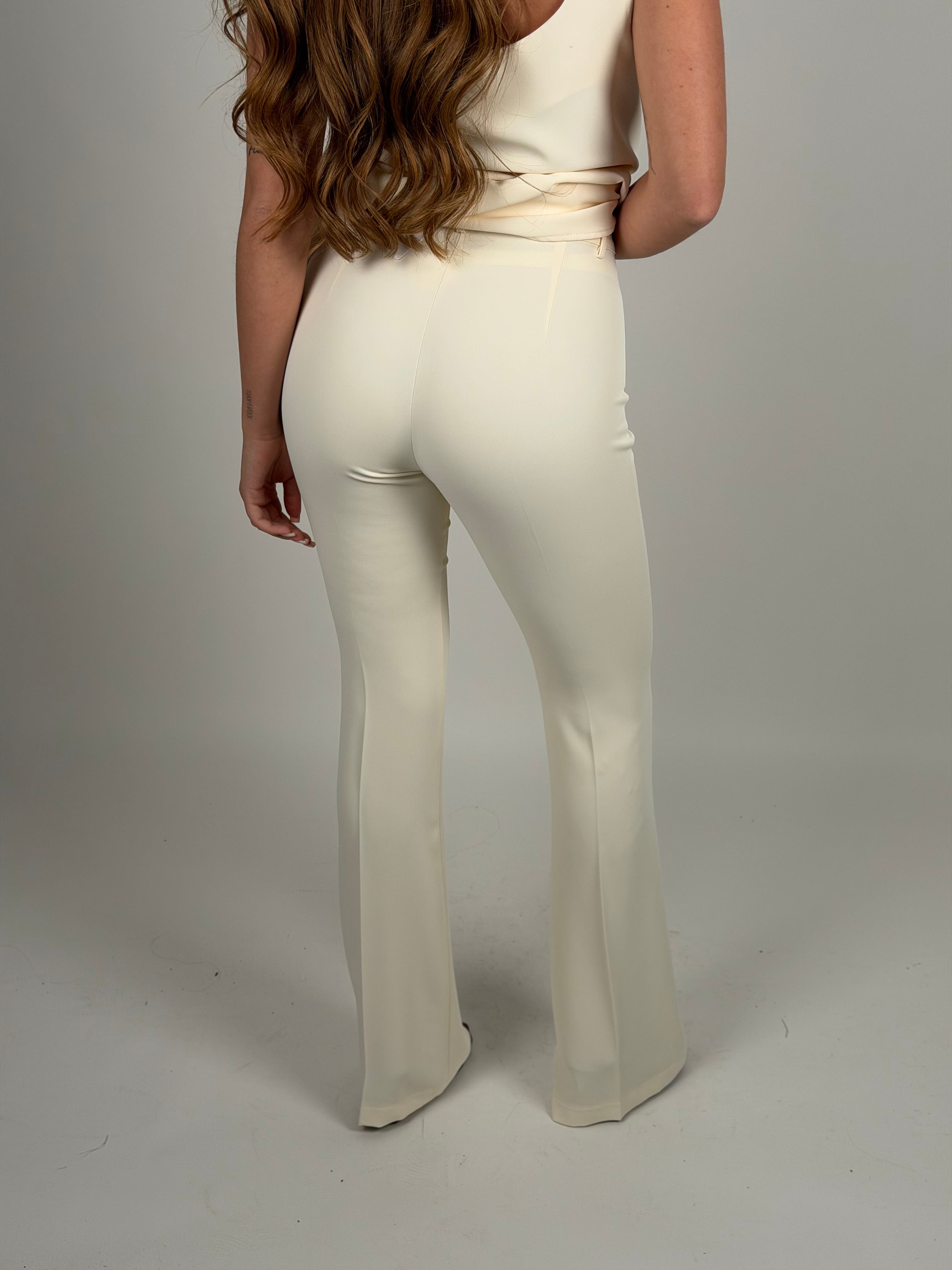 Pantalone elsa panna