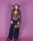 Denim stringhe