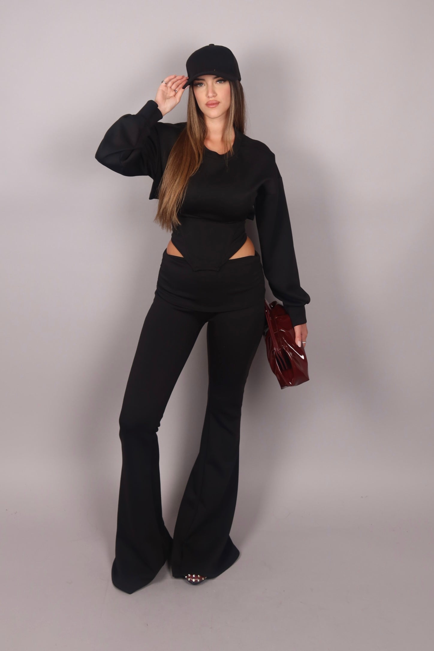 Coordset comfy chic nero