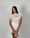 Mini dress Kira White
