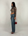 Jeans balloon wide