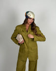 Giacca emily verde oliva