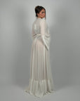 Kimono balze bianco