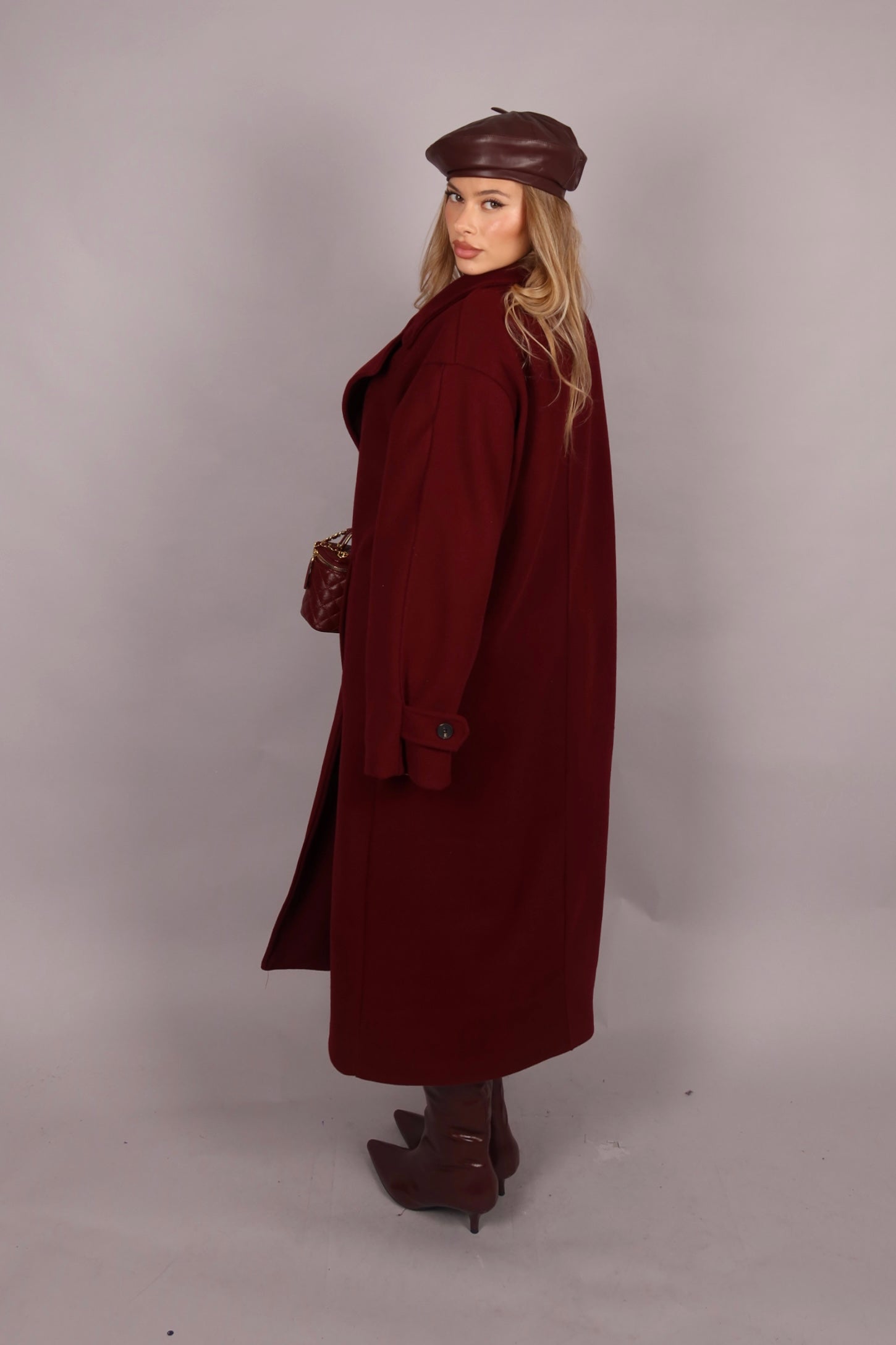 Cappotto Coat bordeaux