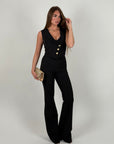Gilet Mirabelle nero