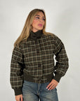 Bomber Oxford verde