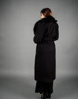 Coat snow black