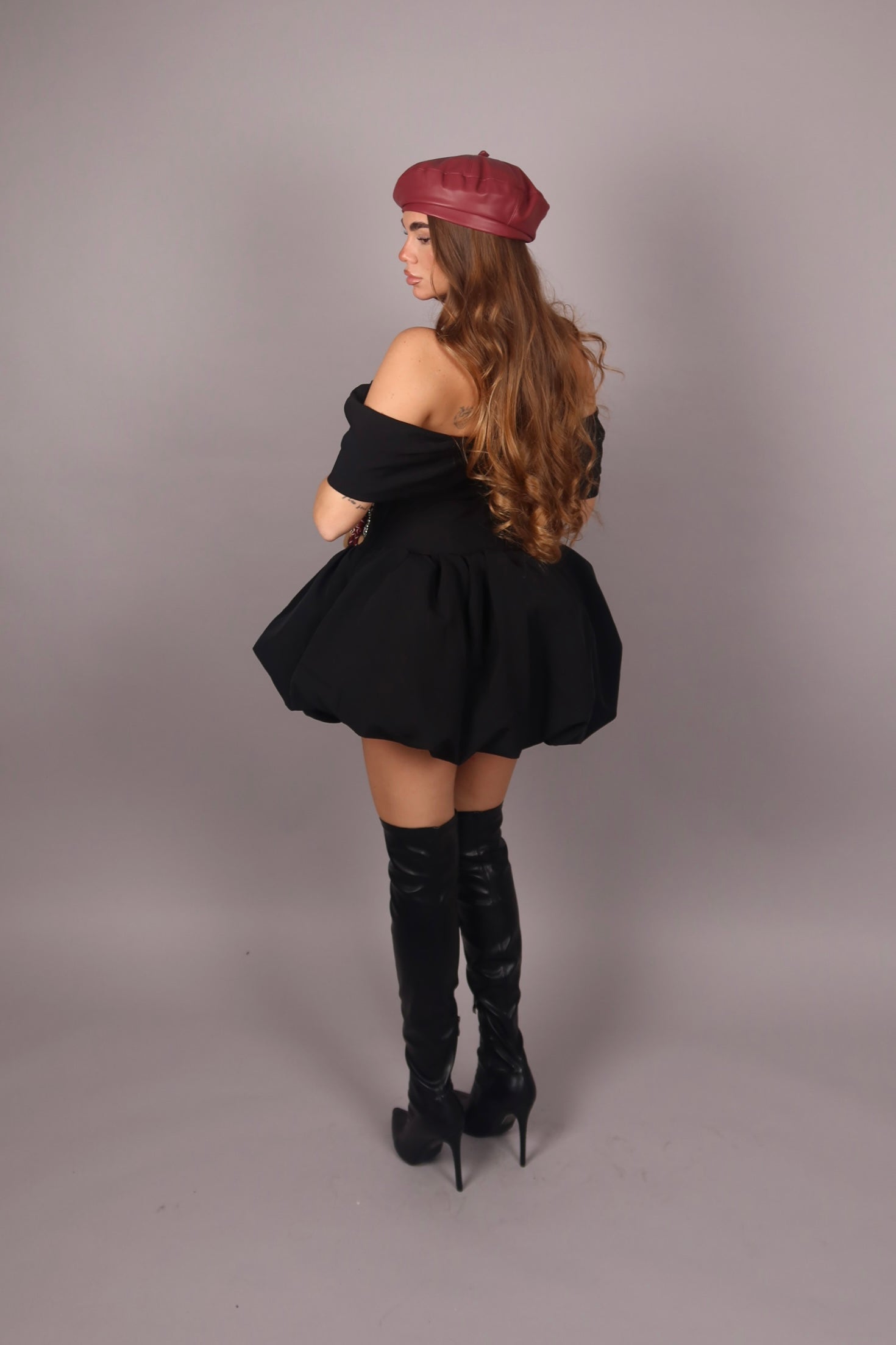 Mini dress Nora nero