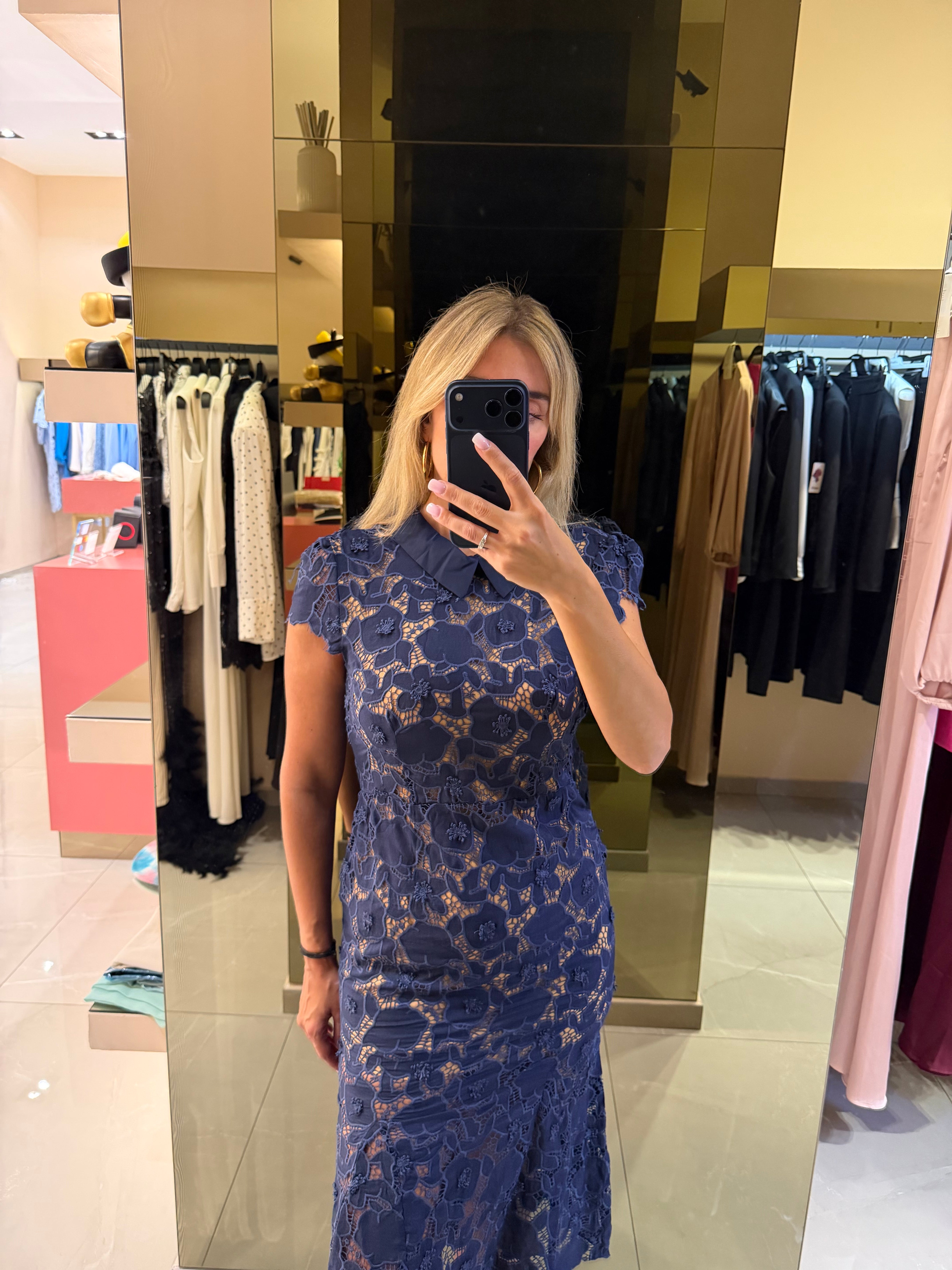 Dress Ambra blu navy