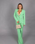 Single blazer salvia