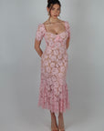Dress chic rosa