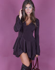 Mini dress Lola Brown