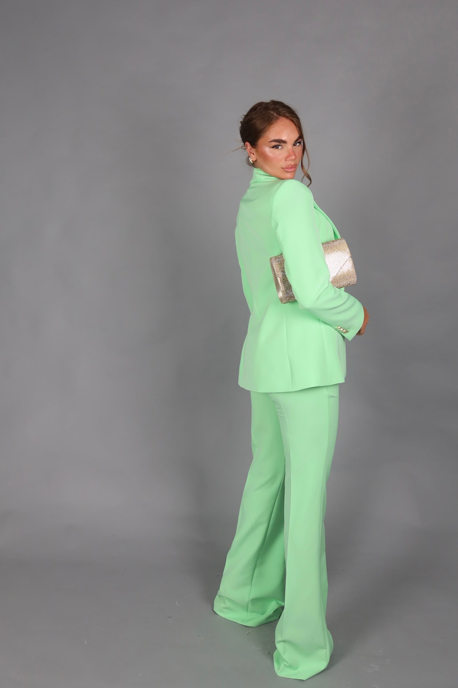 Single blazer menta