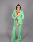 Single blazer salvia